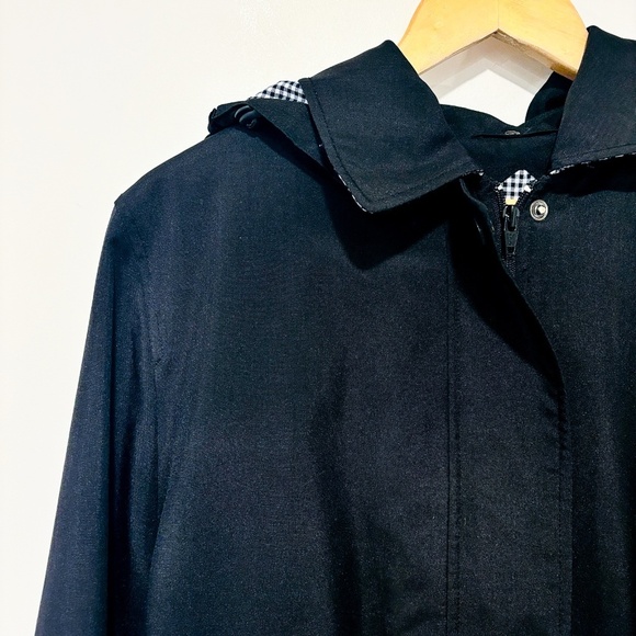 FEN-NELLI Black mid-season coat - Picture 2 of 9